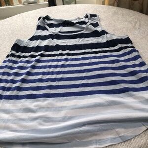 Tee shurt luv by Riki’s exlarge blue tank top- new or like new